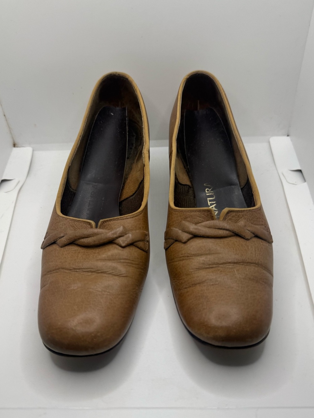 Vintage 1.5” chunky heels